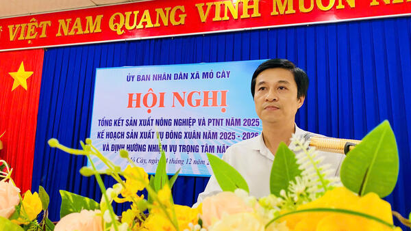 HỘI NGHỊ TỔNG KẾT SẢN XUẤT NÔNG NGHIỆP VÀ PHÁT TRIỂN NÔNG THÔN NĂM 2025