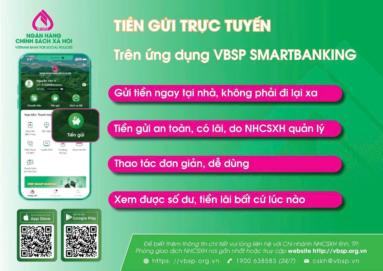 GỬI TIỀN TRỰC TUYẾN TẠI NGÂN HÀNG CHÍNH SÁCH XÃ HỘI – TIỆN LỢI NGAY ...